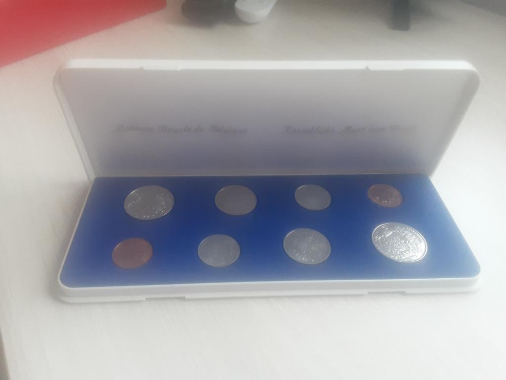 Série francs belges 1977, Postzegels en Munten, Munten | België, Ophalen of Verzenden, Setje