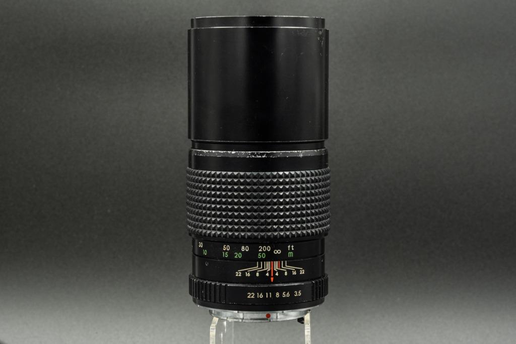 Ports Super Tele MC 200mm F3.5 auto D - (P-K, Chinon, Ricoh), Ophalen of Verzenden, Gebruikt, Spiegelreflex, Pentax