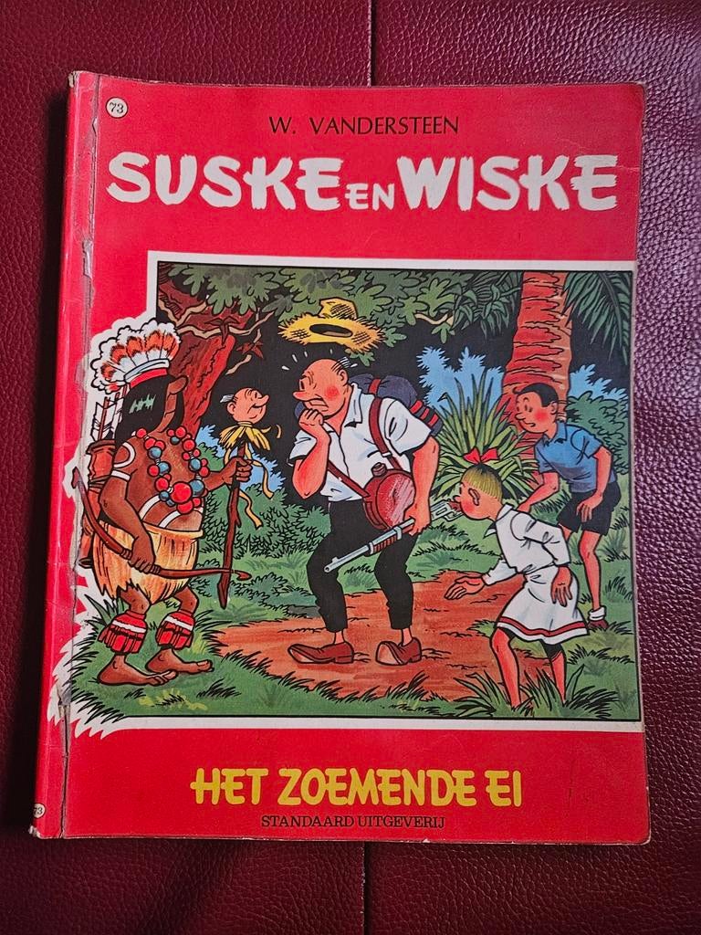 Suske&winkel, het zoemende ei, Boeken, Gelezen, Willy Vandersteen, Eén stripboek, Ophalen of Verzenden