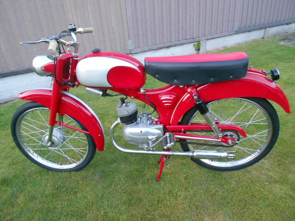 Itom, Fietsen en Brommers, Klasse B (45 km/u), 50 cc, 3 versnellingen, Ophalen