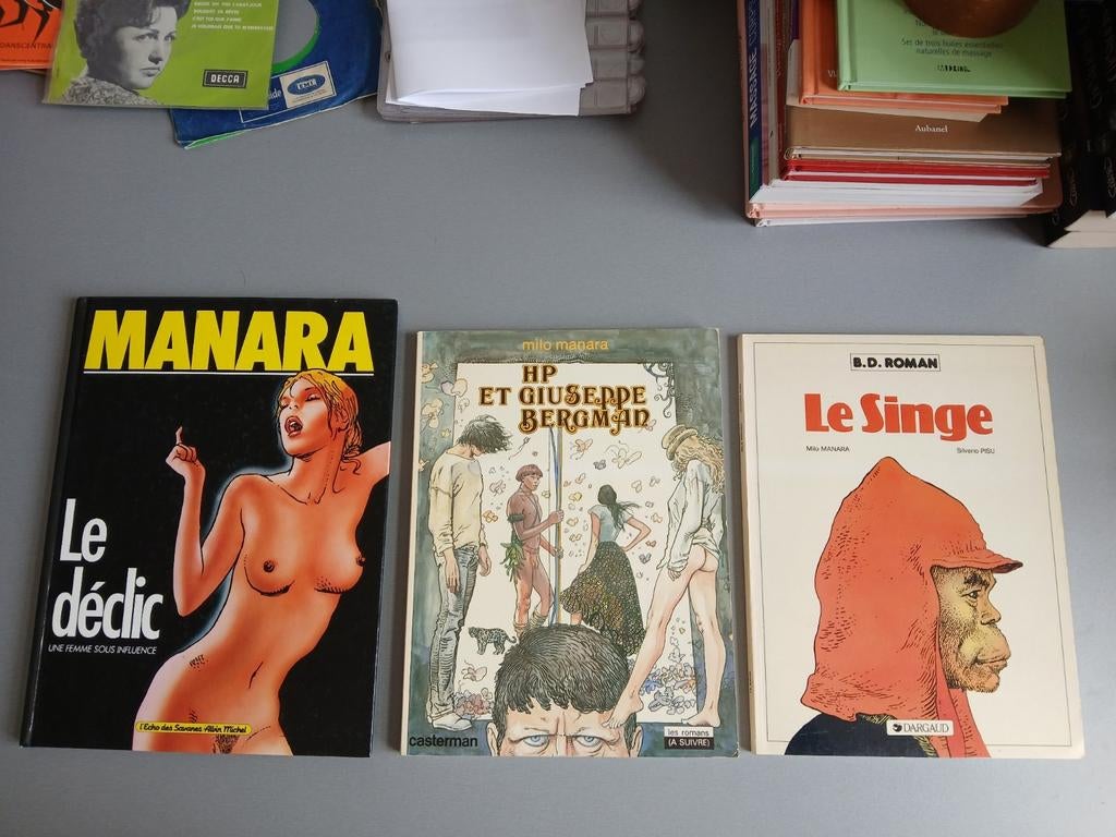BD de Manara divers titres EROTIQUE, Plusieurs BD, Envoi, Utilisé