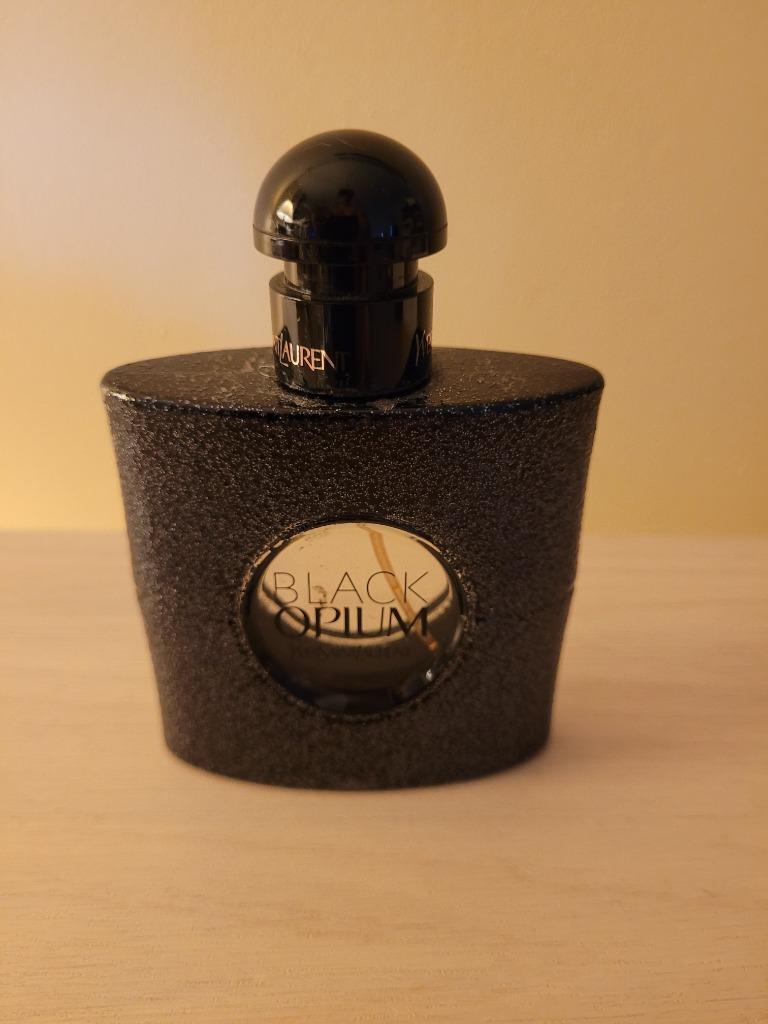 YSL 50 ml Black Opium lege parfumfles, Ophalen of Verzenden, Zo goed als nieuw, Parfumfles