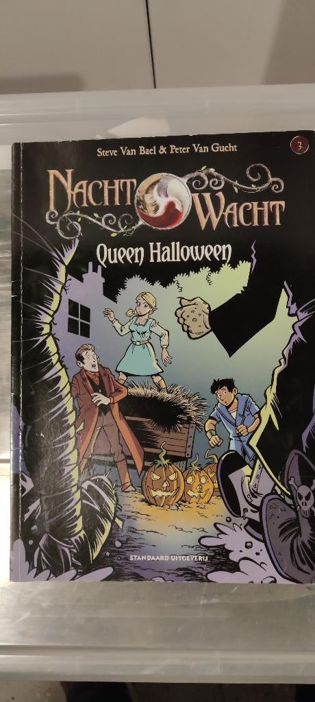 Nachtwacht - 3 - Queen Halloween, Ophalen, Eén stripboek, Zo goed als nieuw, Steve Van Bael; Peter Van Gucht