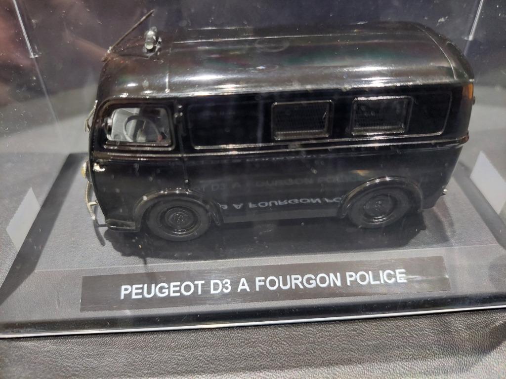 PEUGEOT D3 A - FOURGON POLICE, Enlèvement ou Envoi, Comme neuf