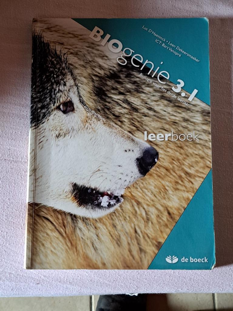 Biogenie 3.1 leerboek, Ophalen of Verzenden