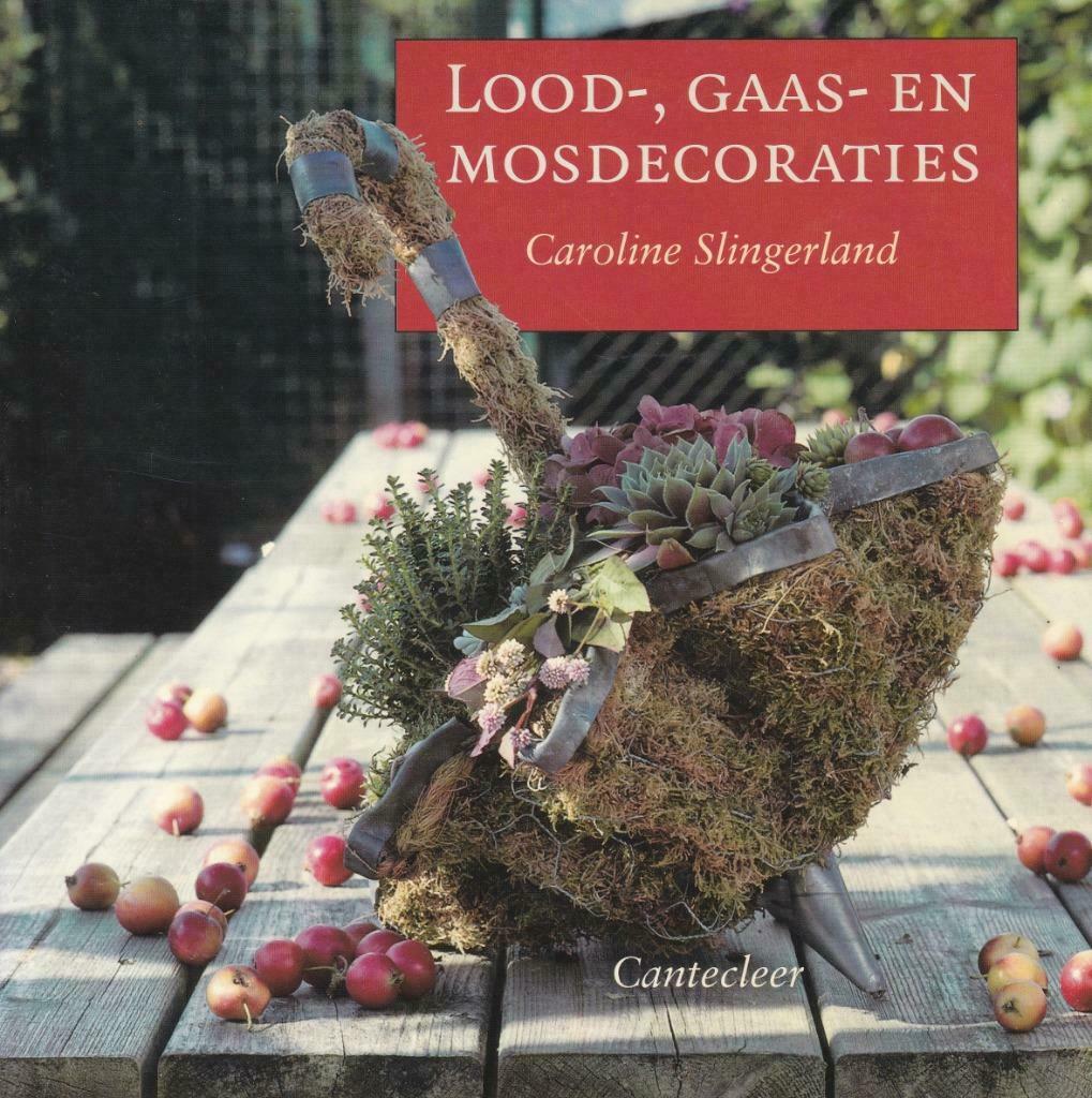 Lood-, gaas- en mosdecoraties - Caroline Slingerland, Caroline Slingerland, Ophalen of Verzenden, Zo goed als nieuw, Overige onderwerpen