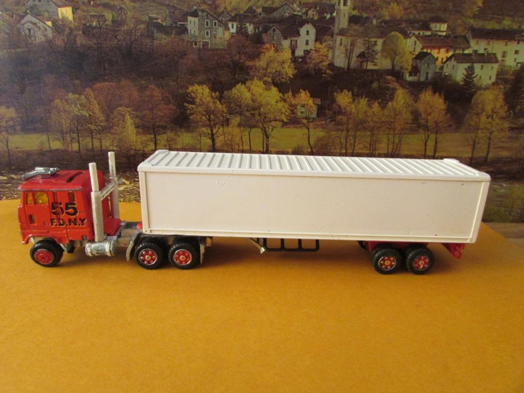 TRACTEUR KENWORTH + REMORQUE, MAJORETTE, Enlèvement ou Envoi, Utilisé, Bus ou Camion, Majorette