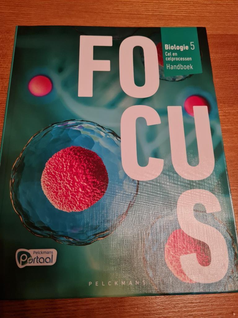 Focus biologie 5 cel en celprocessen, Ophalen, ASO, Biologie, Zo goed als nieuw