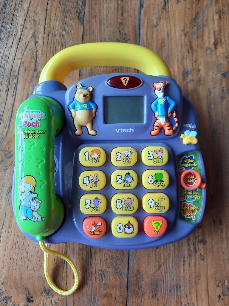 telefoon vtech winny the pooh, Kinderen en Baby's, Ophalen of Verzenden, Gebruikt