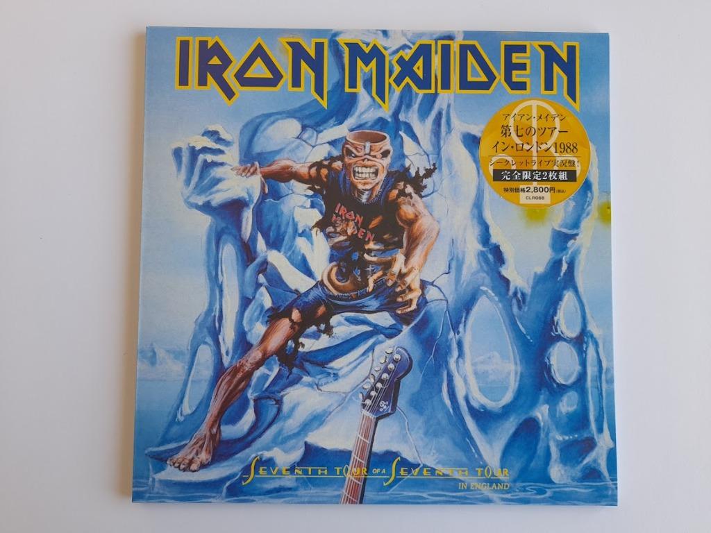 Iron Maiden Seventh tour in England live 1988 2LP, Cd's en Dvd's, Vinyl | Hardrock en Metal, Verzenden, Zo goed als nieuw