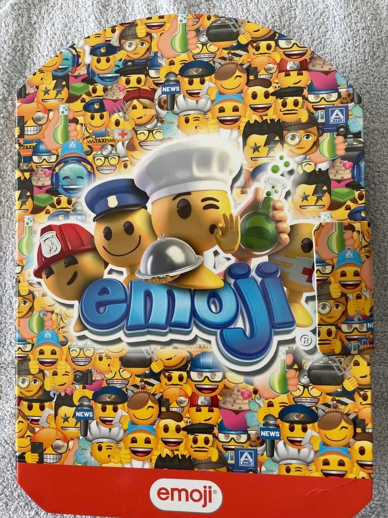 17€ 2024 Aldi emoji lichtgroene doos en 30 emojis, Verzamelen, Aldi, Verzenden