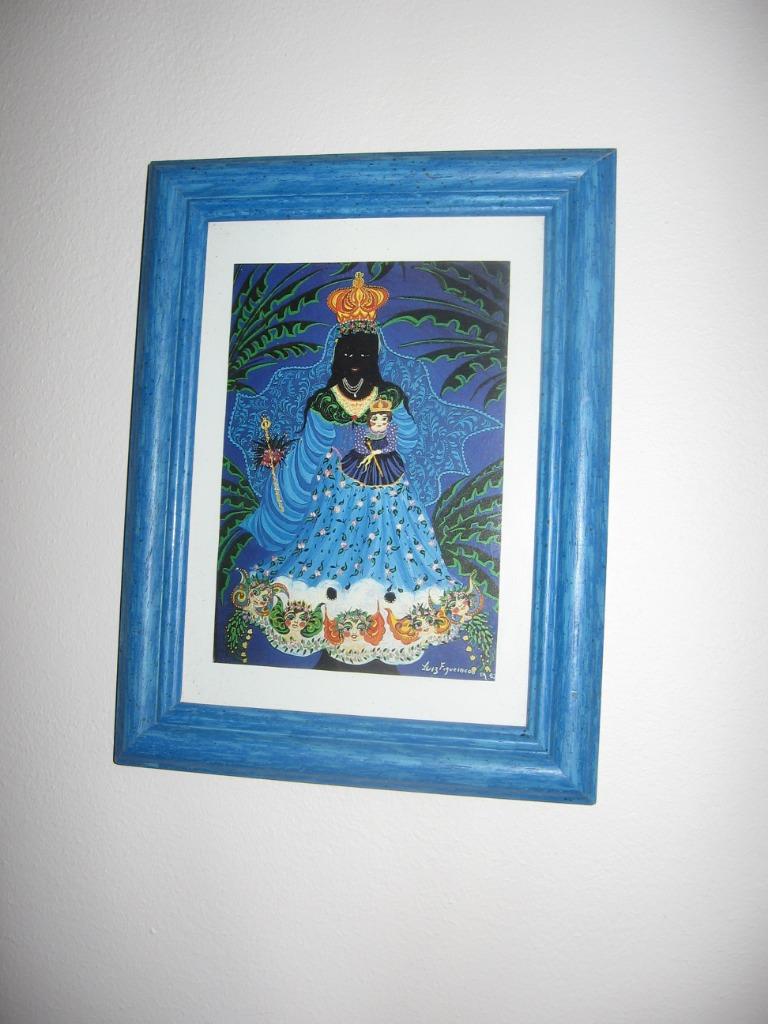 De gekroonde zwarte Madonna van Luiz Carlos Figueiredo uit 1, Minder dan 50 cm, Nieuw, Ophalen of Verzenden, Minder dan 50 cm