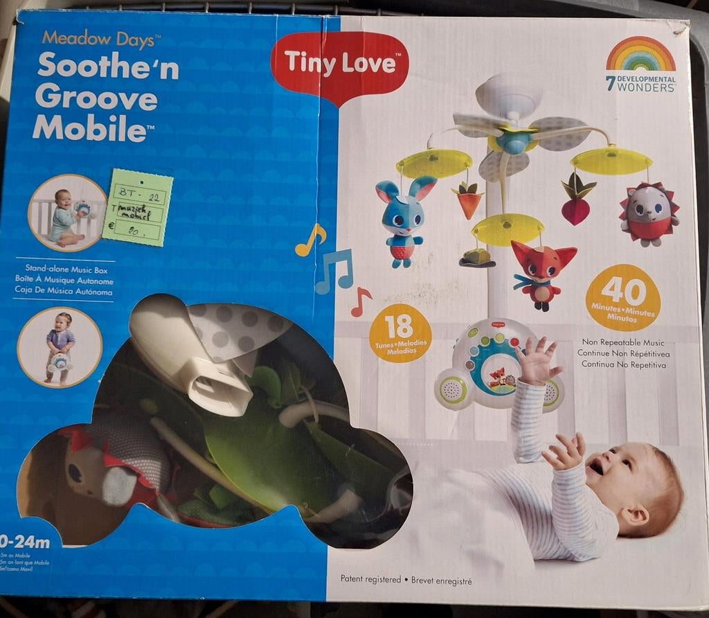 Tiny Love Muziekmobiel soothe'n groove mobile baby mobiel, Kinderen en Baby's, Ophalen