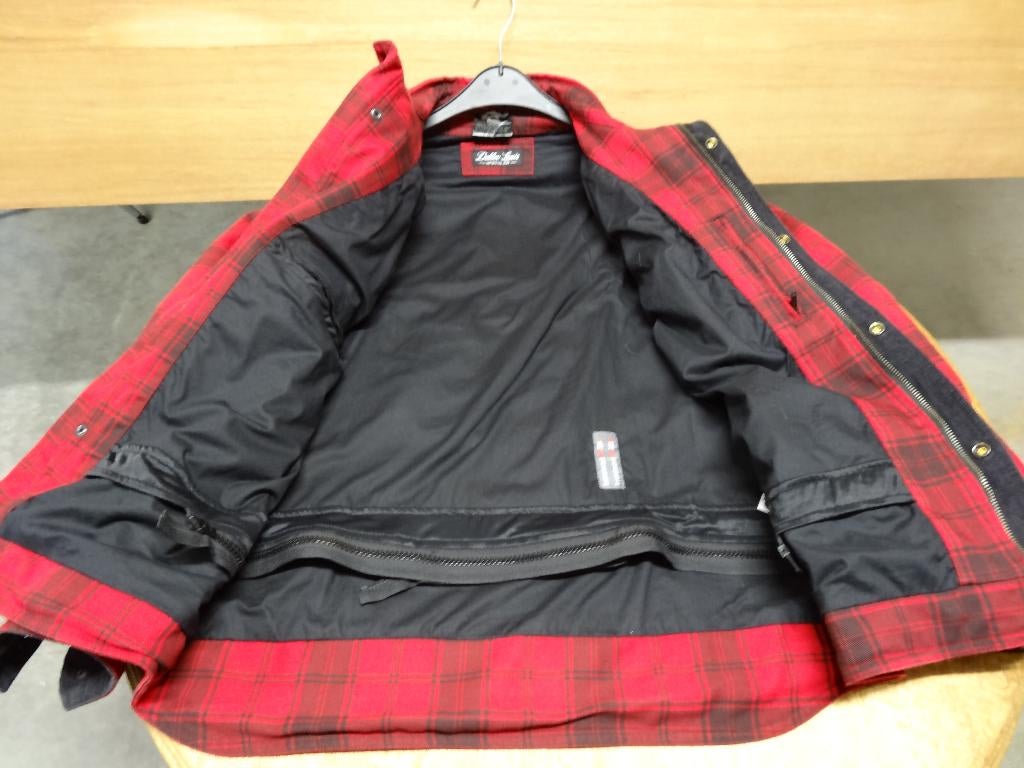 10 # VESTE été ROUGE et NOIRE  taille 54. 70€, Motos, Enlèvement ou Envoi, Autre, Hommes, Manteau | tissu