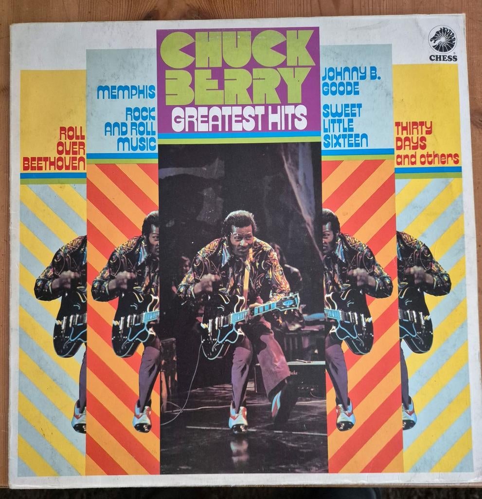 Lp Chuck Berry's Greatest Hits, Cd's en Dvd's, Ophalen of Verzenden, Gebruikt, 12 inch