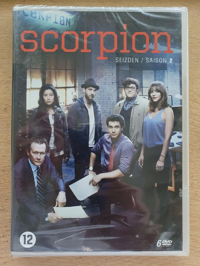 Scorpion Seizoen 2 - Nieuw ! - Gratis verzending, Cd's en Dvd's, Dvd's | Tv en Series, Vanaf 12 jaar, Ophalen of Verzenden, Nieuw in verpakking