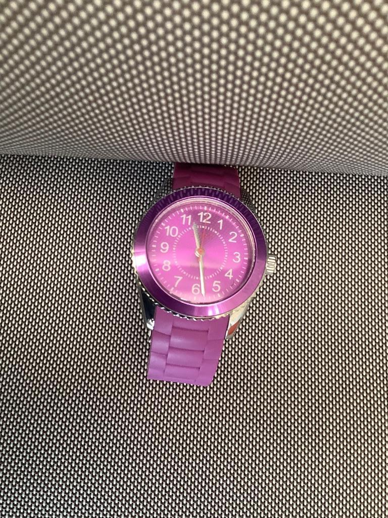 Horloge Esprit, Ophalen of Verzenden, Zo goed als nieuw, Paars, Meisje