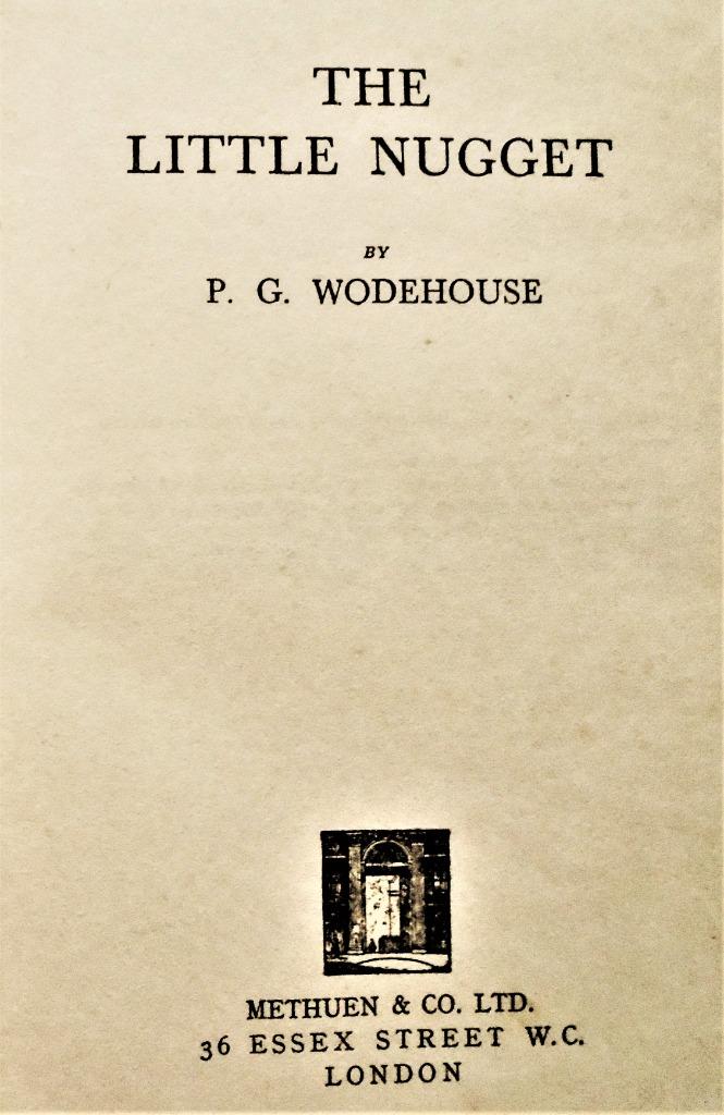 The Little Nugget - 1934 - P.G. Wodehouse, Gelezen, Europa overig, P.G. Wodehouse, Ophalen of Verzenden