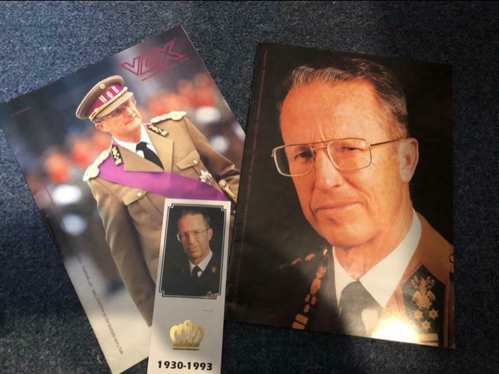 VOX militaire magazines Boudewijn Albert - gratis verzending, Verzamelen, Ophalen of Verzenden, Zo goed als nieuw, Tijdschrift of Boek