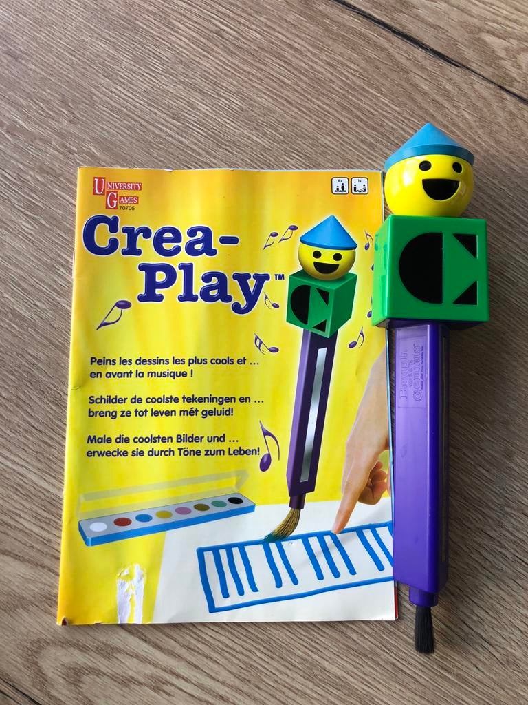 Crea play verfborstel, Kinderen en Baby's, Ophalen of Verzenden