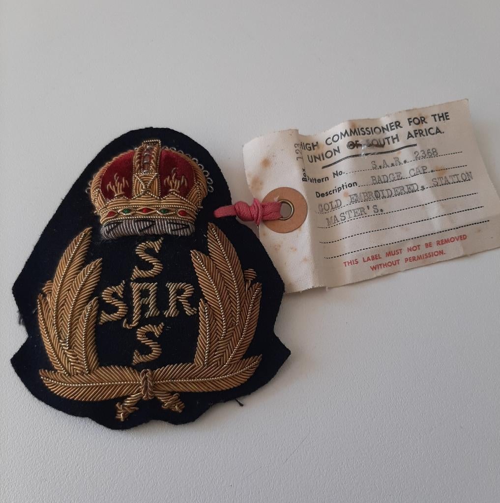 Insigne South Africa Railways avant son indépendance en 1961, Enlèvement