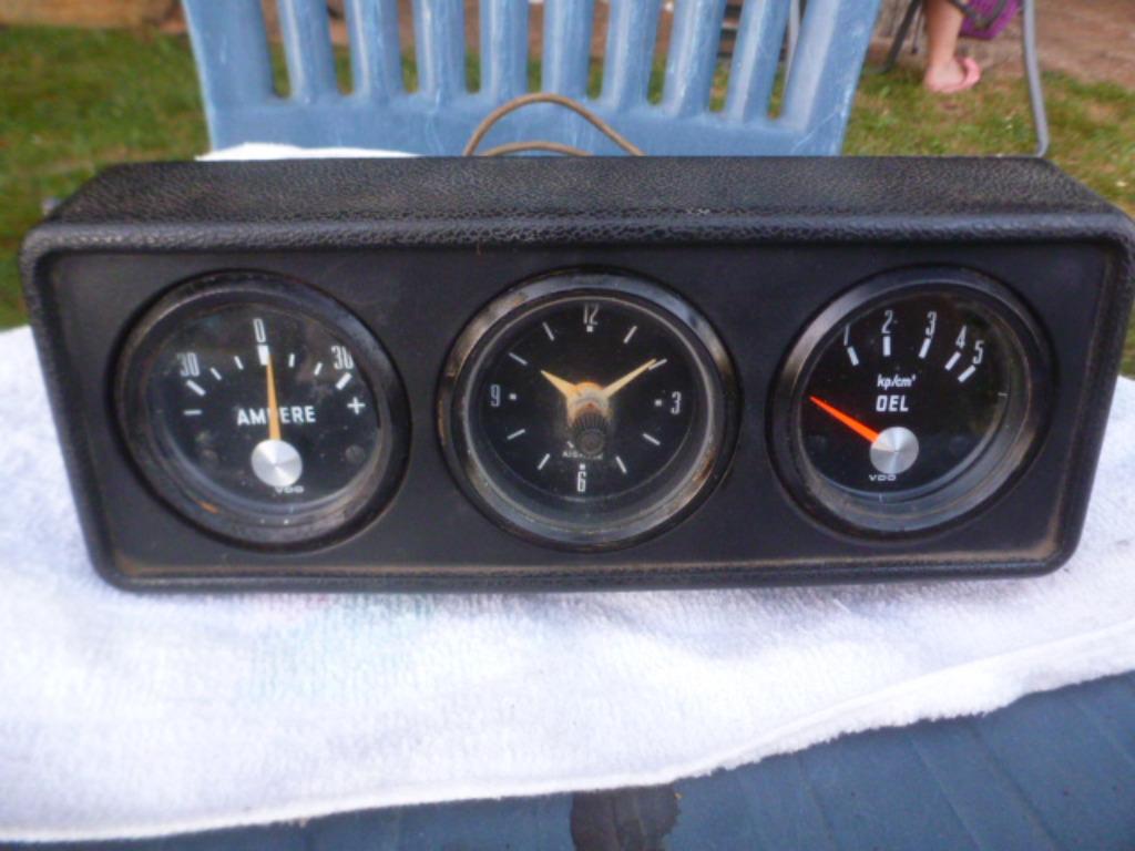 Opel manta et ascona A:console 3 manos VDO, Enlèvement ou Envoi, Utilisé, Opel
