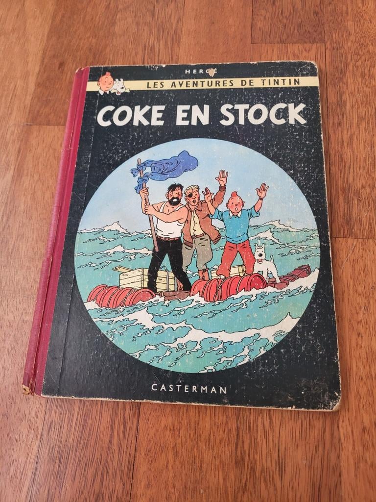 Tintin Tintin Coke and Stock première édition B24, Enlèvement ou Envoi