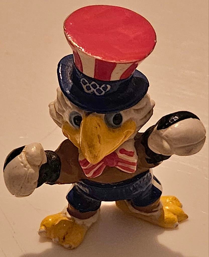 Sam l'aigle olympique 1984
Il s'agit d'une statue de, Enlèvement ou Envoi, Comme neuf