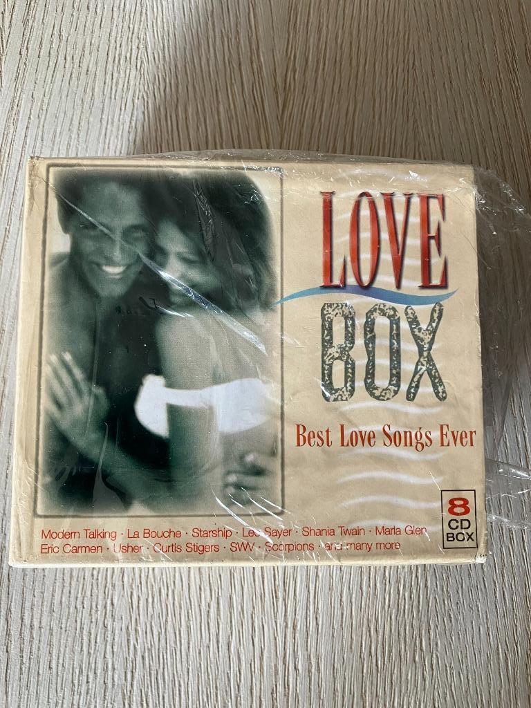CD-box - Best love songs ever, Ophalen of Verzenden, Nieuw in verpakking, Overige genres, Boxset
