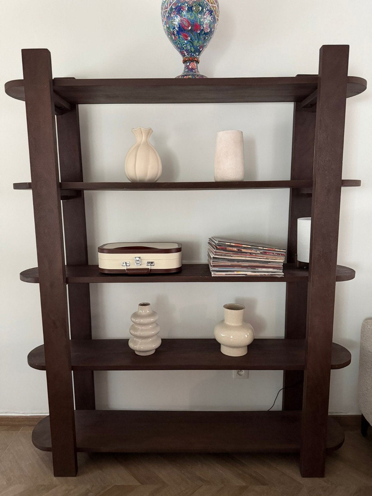 Eiken wandkast, Huis en Inrichting, Kasten | Boekenkasten, Ophalen