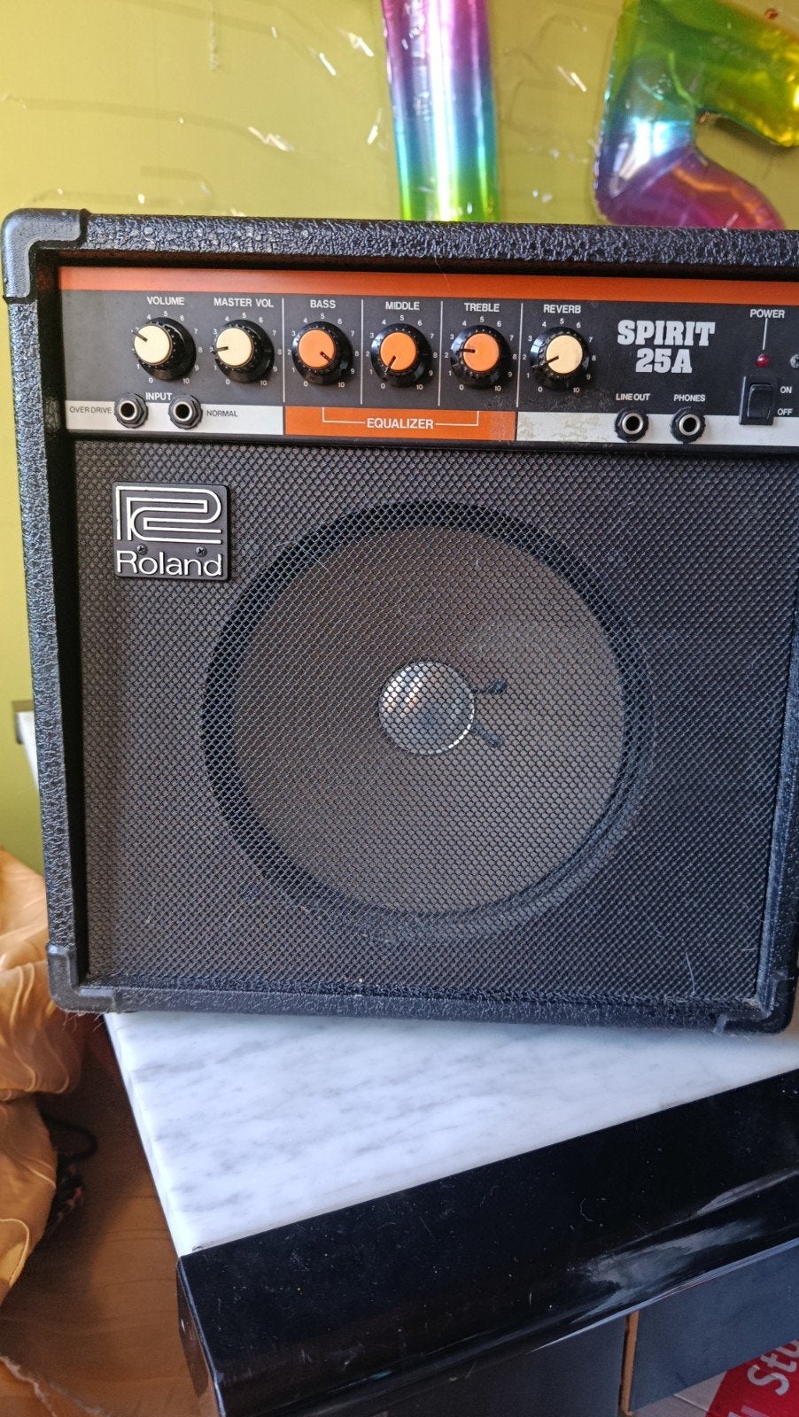 geluidspeker roland, Muziek en Instrumenten, Ophalen of Verzenden, Gebruikt, Basgitaar