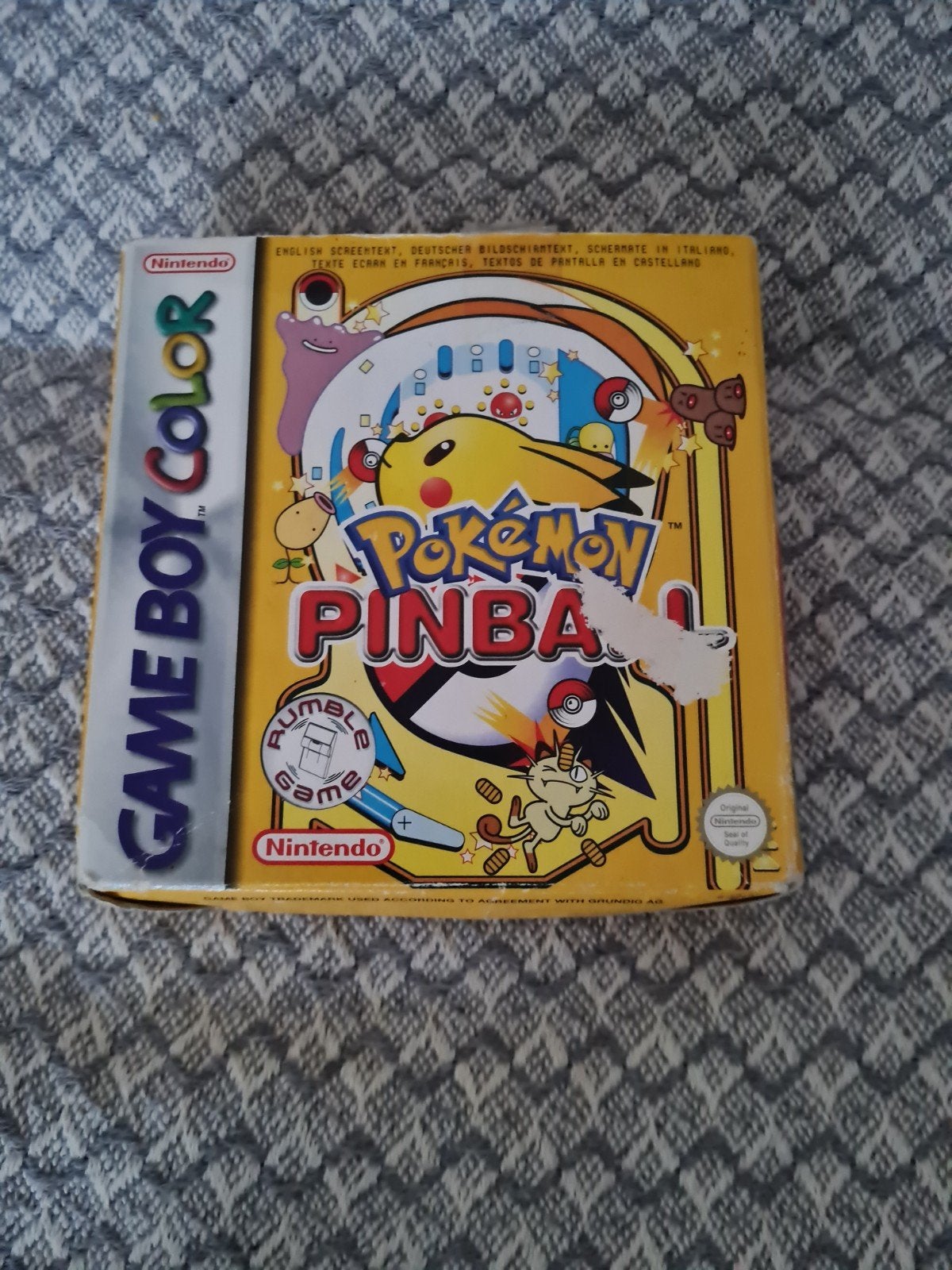 1 gameboy Pokémon-flipperkast in kleur in een doos, Ophalen of Verzenden