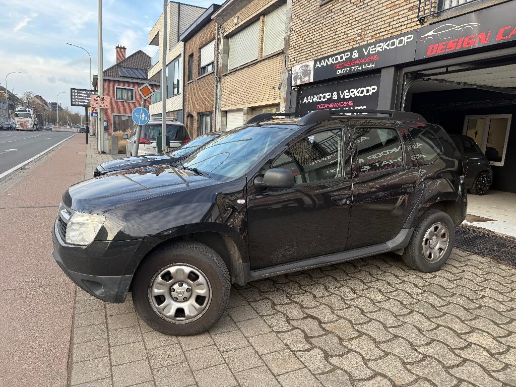 Dacia Duster 1500dCi Airco Goede algemene staat, Auto's, Dacia, Stof, Duster, Zwart, Bedrijf