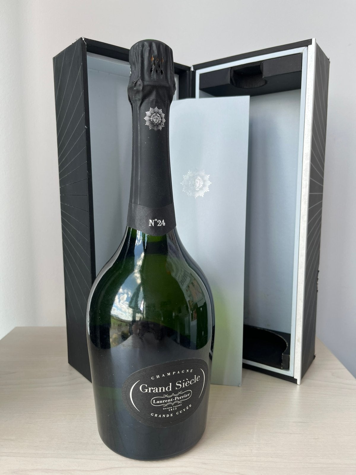 Laurent Perrier Grand Siecle n24, Enlèvement, Comme neuf, Champagne