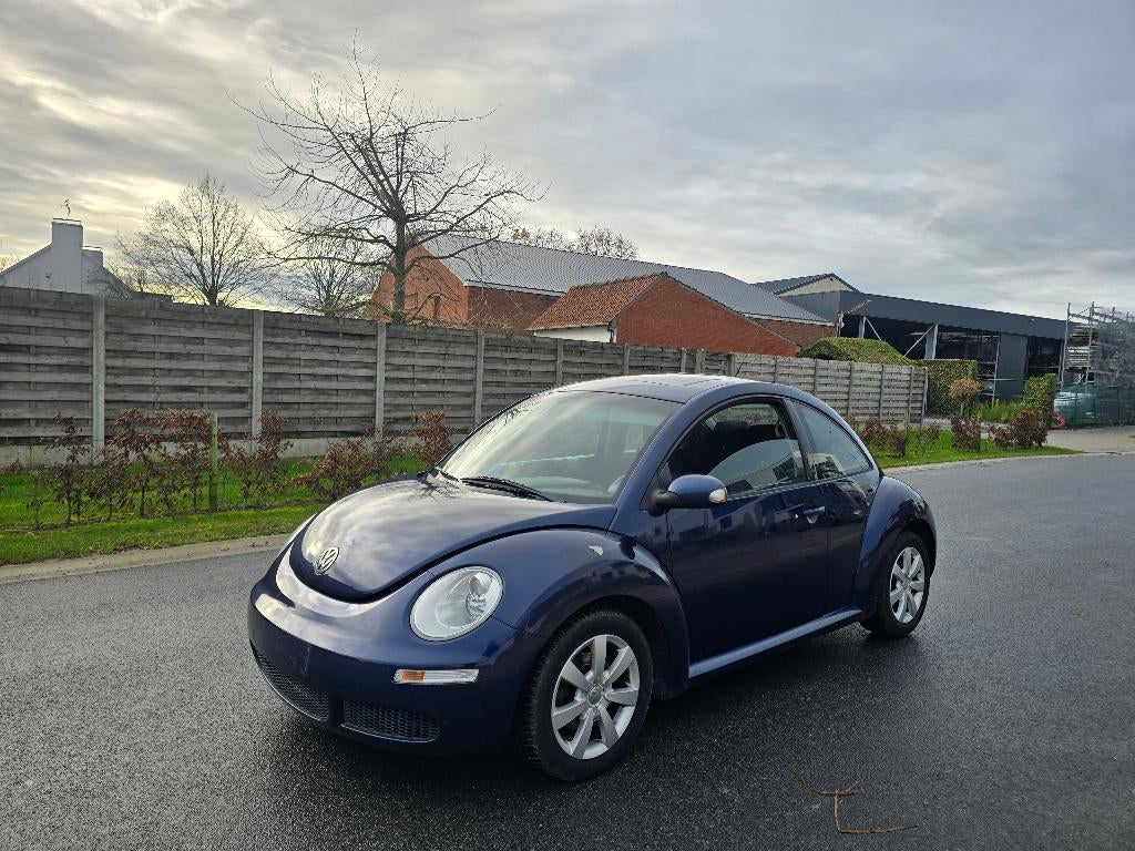 Volkswagen Beetle 1.9tdi - 01/2009 - mooie opties, Auto's, Voorwielaandrijving, Stof, Blauw, Bedrijf