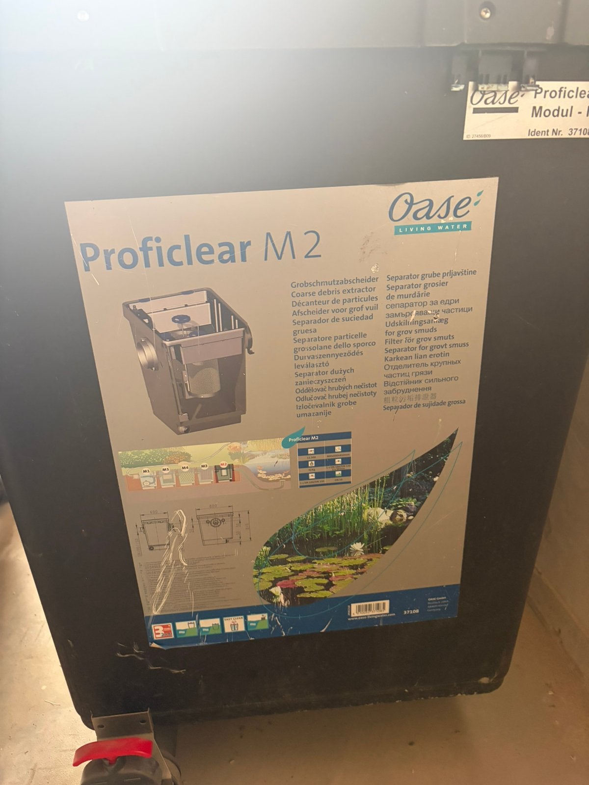 Vijverfilter Oase Proficlear M2 en M3, Tuin en Terras, Vijver-toebehoren, Ophalen, Gebruikt, Vijverfilter