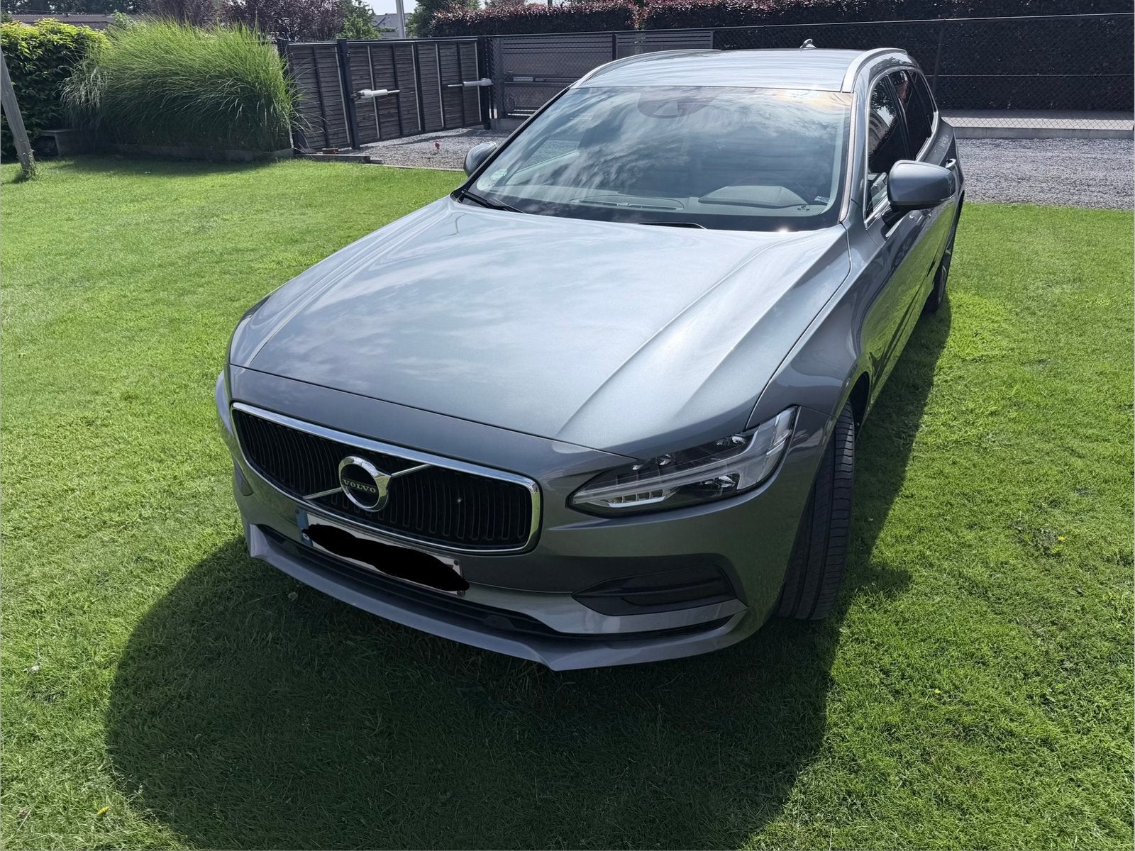 Volvo v90 d3 197000 km, Autos, Cuir, Argent ou Gris, V90, Euro 6