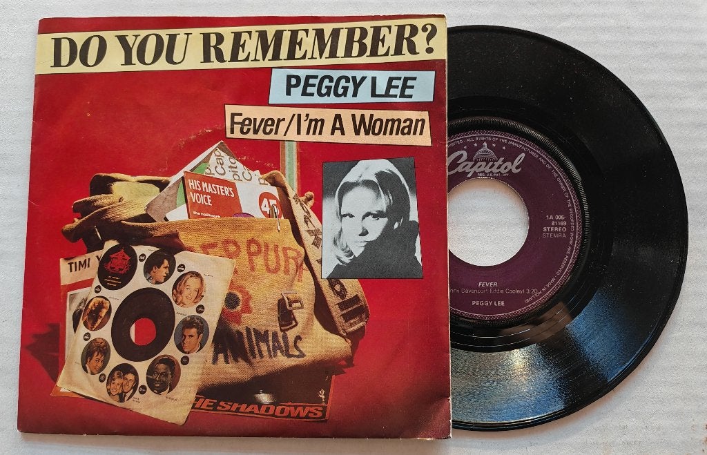 PEGGY LEE - Fever (45t), CD & DVD, Enlèvement ou Envoi, Comme neuf, 7 inch, Jazz et Blues