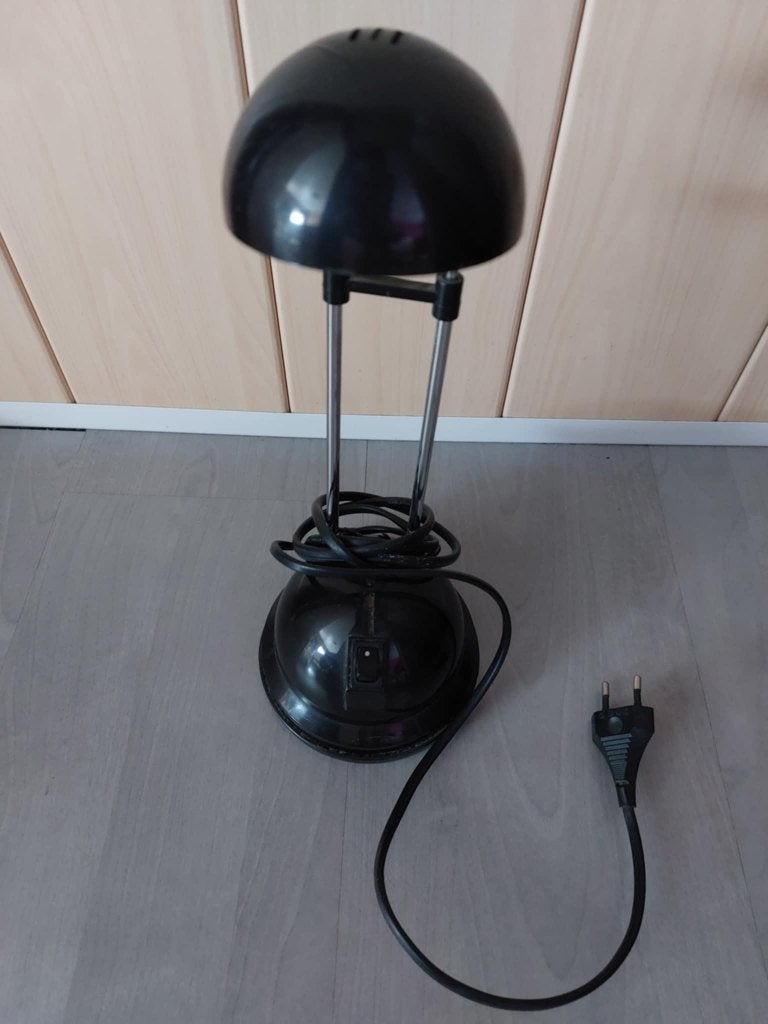 Bureel lamp Zwart & Bureel lamp grijs Klein brokj, Enlèvement, Comme neuf, Gris