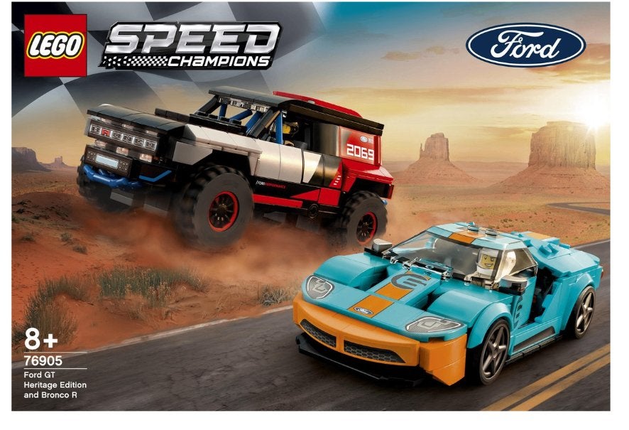 LEGO 76905 - Ford GT Heritage & Bronco R, Lego, Nieuw, Complete set, Compleet