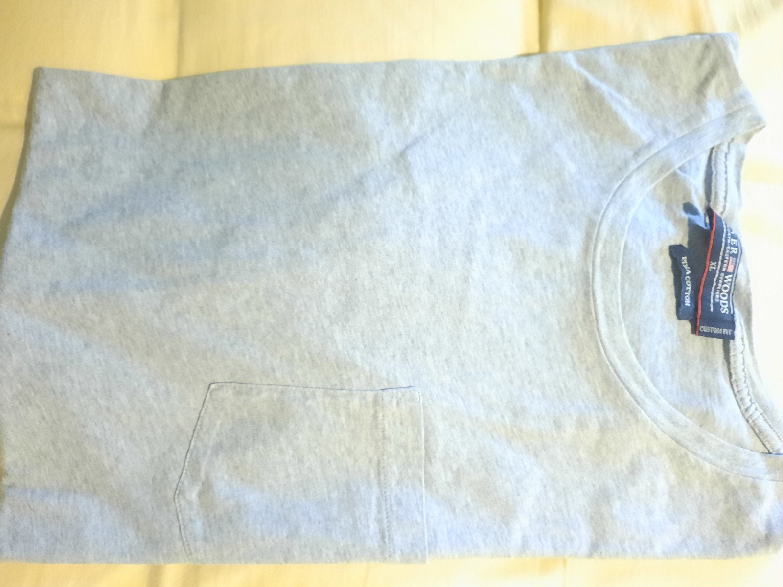 Tshirt effen grijs xl borstzakje, Maat 56/58 (XL), Ophalen of Verzenden, Zo goed als nieuw, River woods