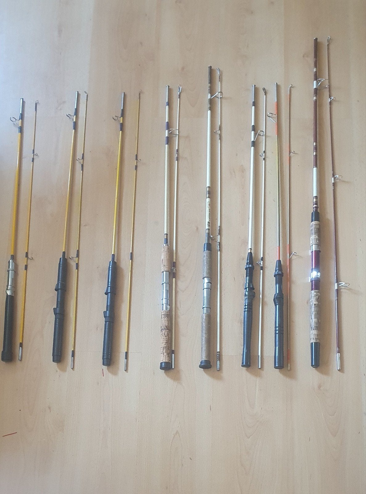 Canne à pêche 25 euros/piece, Enlèvement