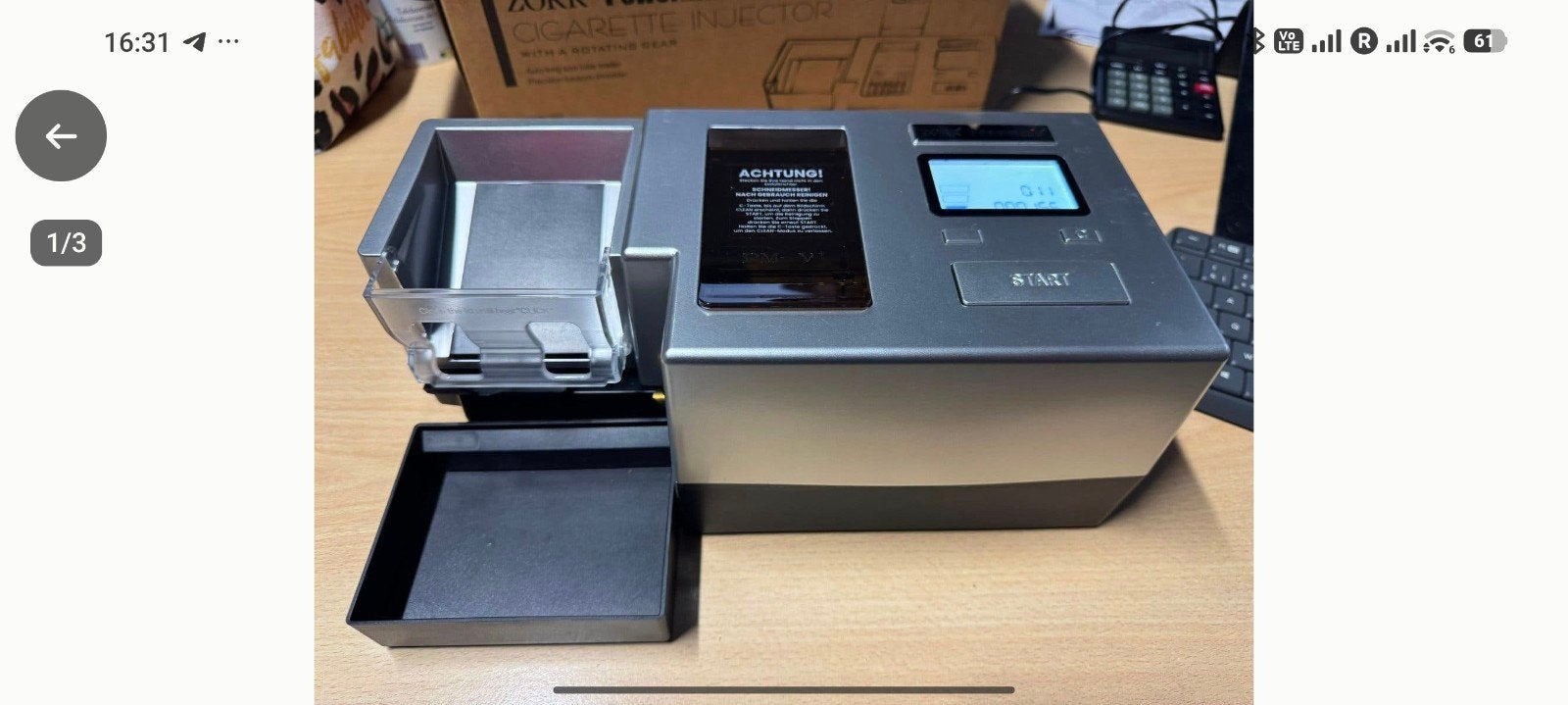 Powermatic V+ plus+ 2026
couleur noire. 350€

TAPIS DE SOINS, Enlèvement, Neuf