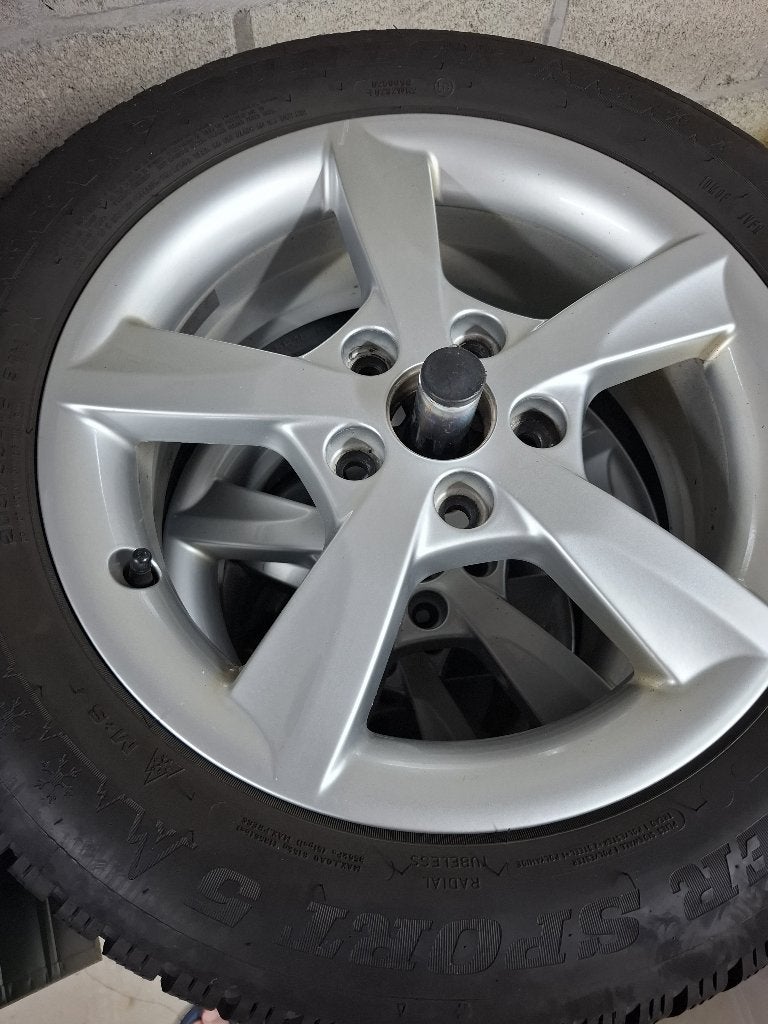 4 Jantes Alu pour Audi, VW, Skoda 6.0 J X 16H2 (5X112), Pneus et Jantes, Pneus hiver, 16 pouces, Véhicule de tourisme