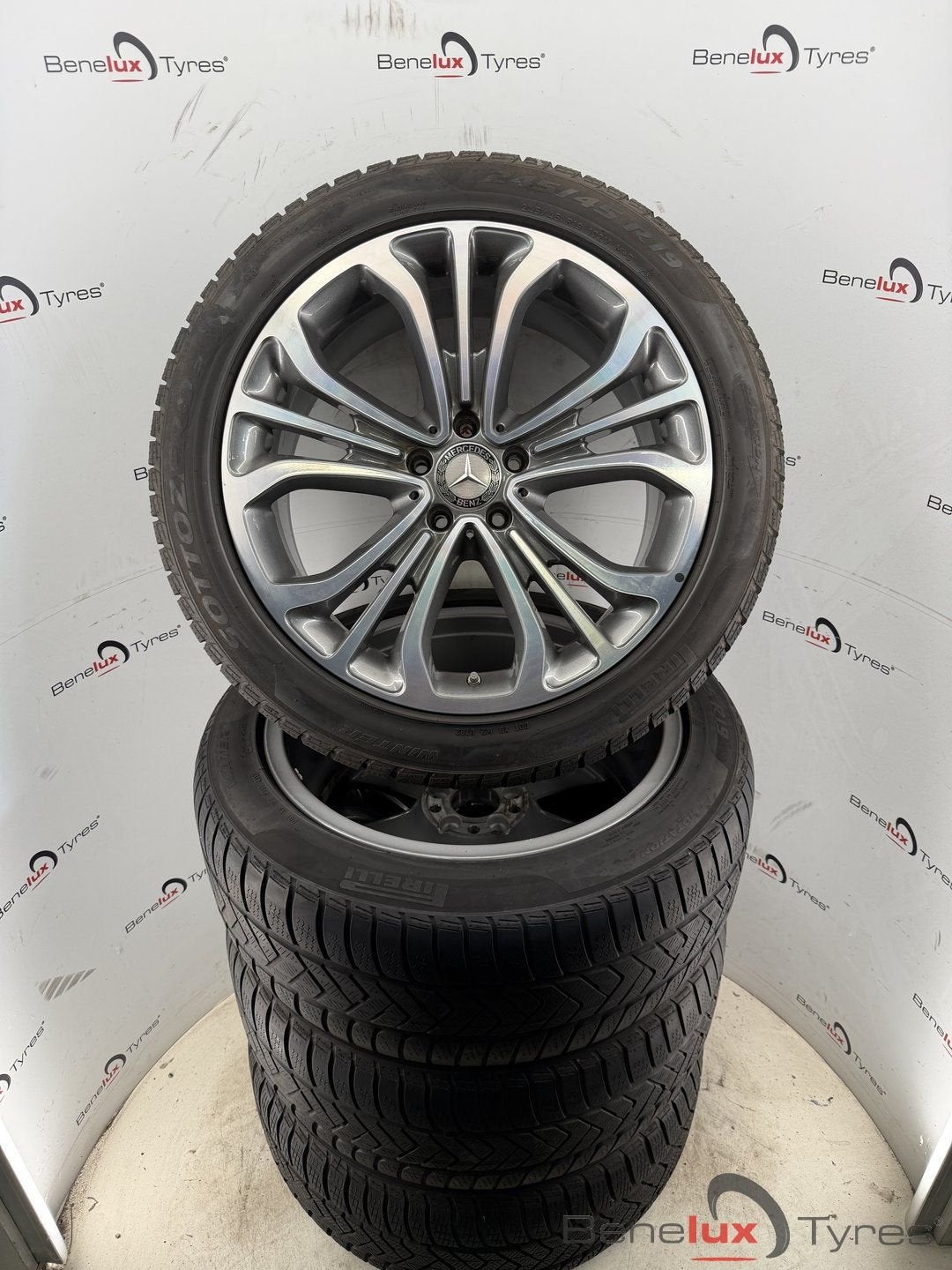 19'' Mercedes S-klasse W217 C217 A217 S500 Vito V-klasse AMG, 19 inch, -, -, Banden en Velgen