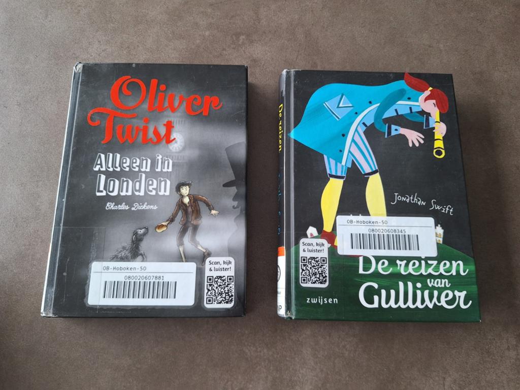 Zwijsen Oliver twist/de reizen van gulliver 2€/boek, Enlèvement ou Envoi, Charles Dickens