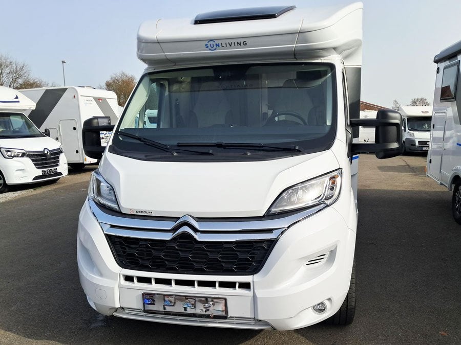 Sun Living S75SL (2024) – 5 slaapplaatsen – Citroën 140 pk, Caravans en Kamperen, Mobilhomes, Bedrijf, tot en met 5, Half-integraal