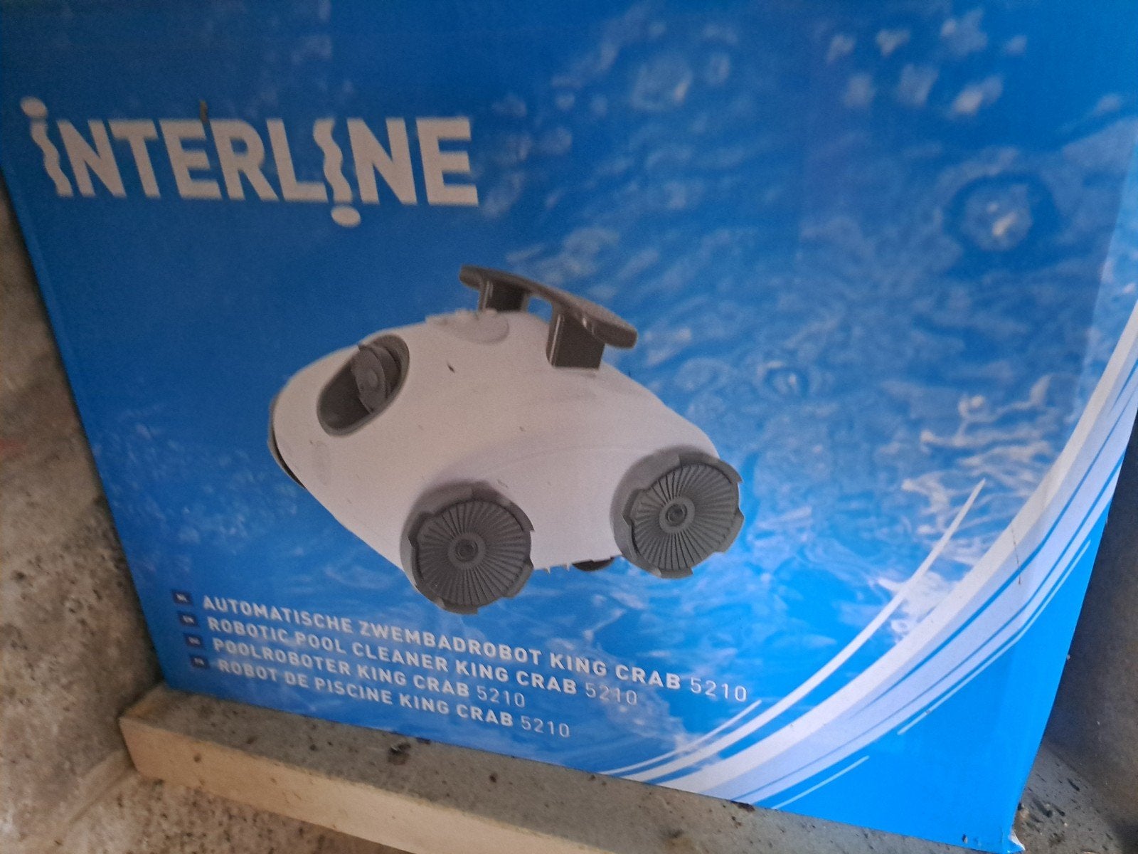 te koop interline 5210 zwembadrobot, Tuin en Terras, Zwembad-toebehoren, Ophalen
