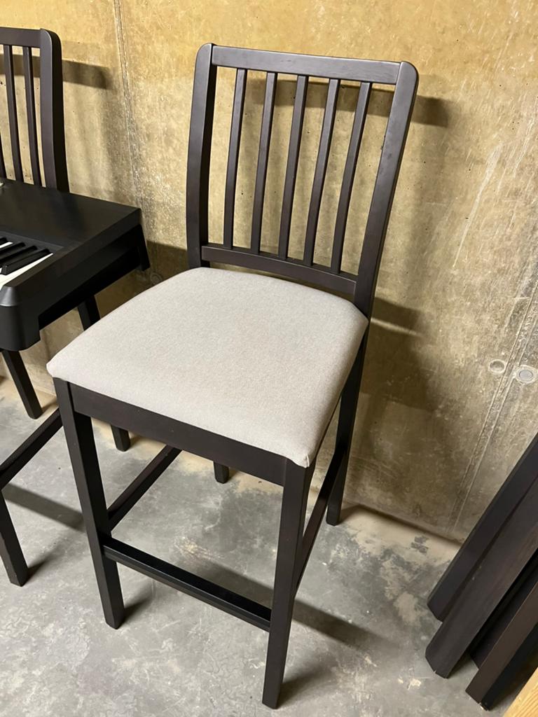 Ikea Ekedalen hoge stoelen, Huis en Inrichting, Stoelen, Ophalen, Gebruikt, Bruin, Vier