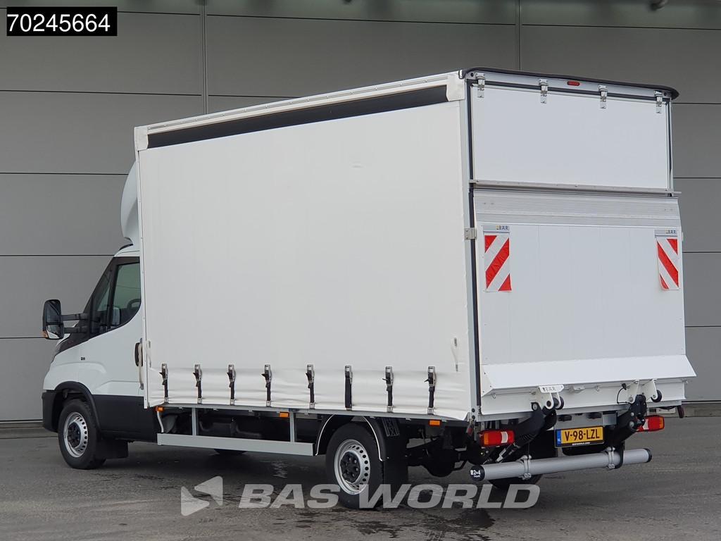 Iveco Daily 35S18 BPM VRIJ! 3.0L Laadklep 180PK Schuifzeilen, Auto's, Stof, Euro 6, 4 cilinders, Iveco
